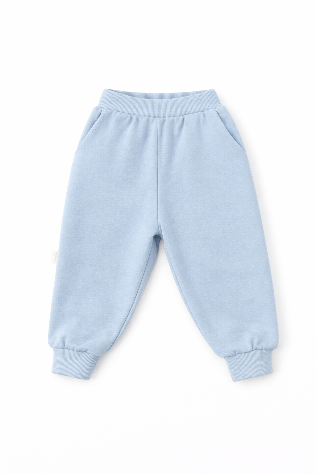 Kids Bear Print Crewneck Sweatshirt – Blue & Cream Raglan Long Sleeve